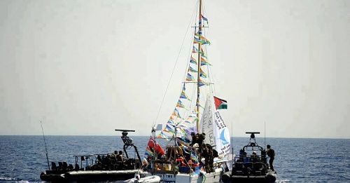 Les militantes du voilier Zaytouna kidnappées, en attente d'expulsion